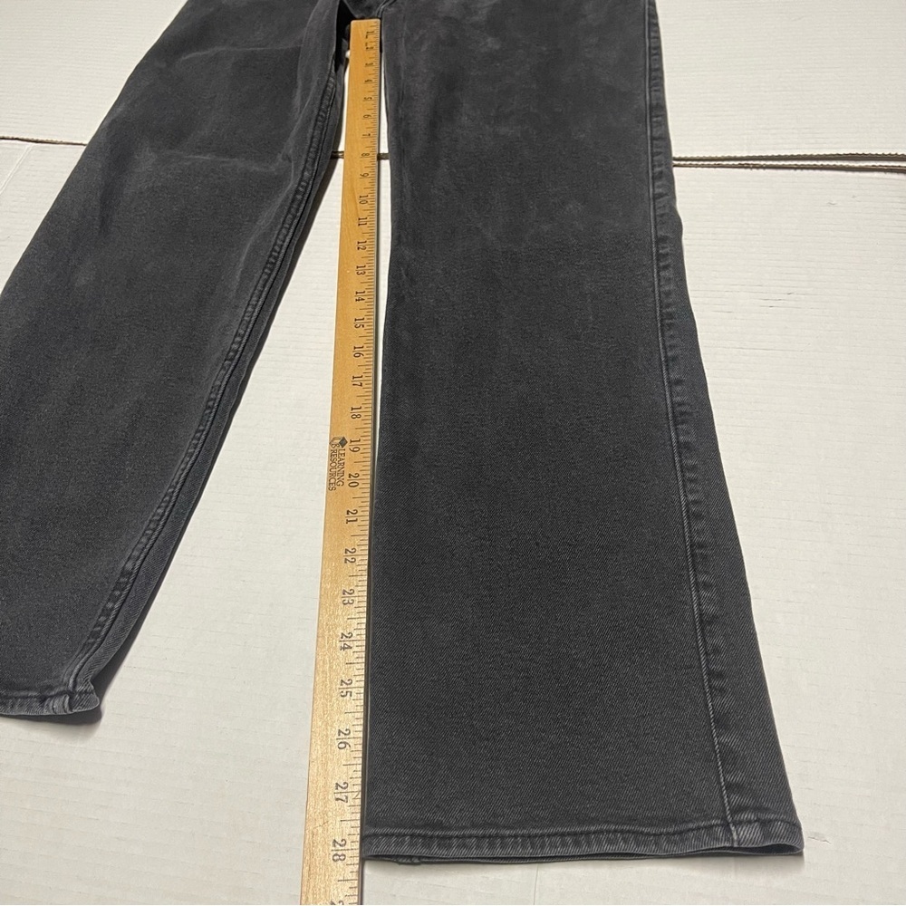 Hollister Women's Ultra High Rise Dad Jean Vintage Stretch Black Size 1R 26Wx28L - Picture 9 of 11